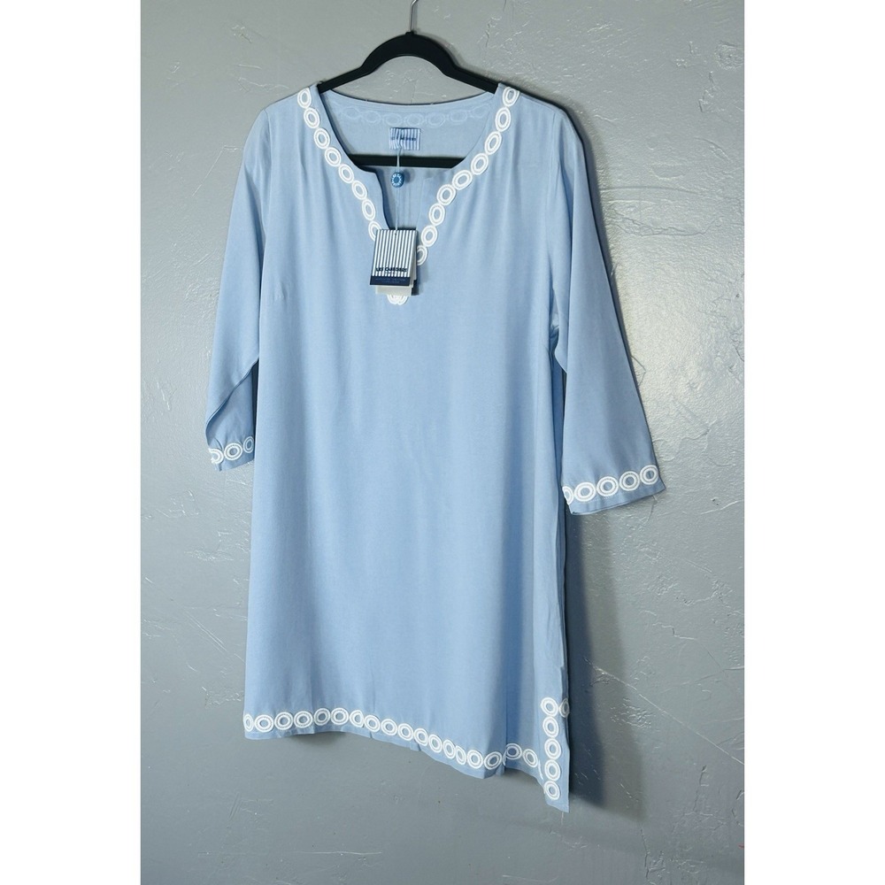 Les Canediers Signoret Tunique Women's Cover Up Dress Size M New - Picture 2 of 14